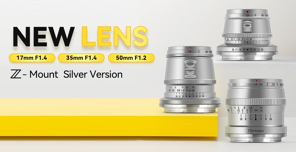 Прикрепленное изображение: silver-TTartisan-APS-C-lenses-for-Nikon-Z-mount.jpg